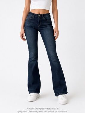 Levi’s 525 Perfect Waist Bootcut Jeans Dark Wash Women’s 12 Tall